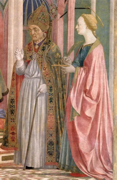 The Madonna and Child with Saints Detail