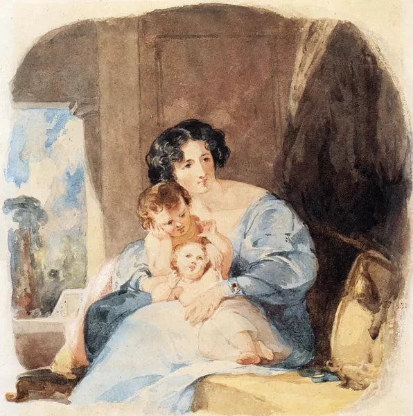 Mother with Her Children