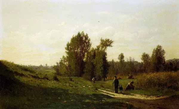 Chemin d'Ezeuville, pres d'Ecouen
