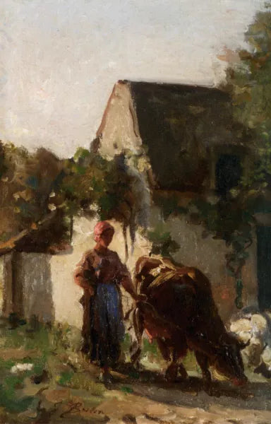 Gardeuse de Vache