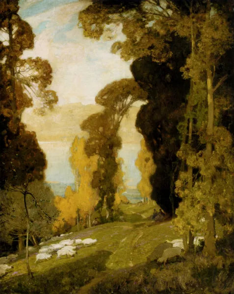Lake Bourget From Mount Revard, Savoy