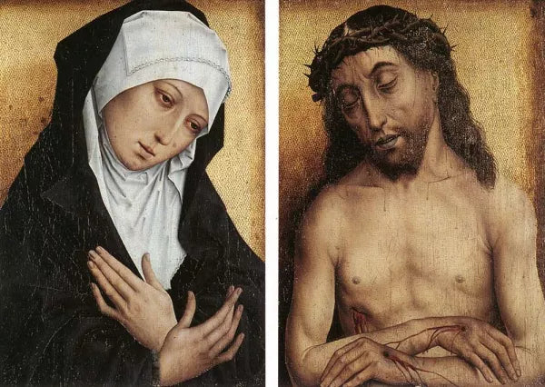 Virgin and the Man of Sorrow