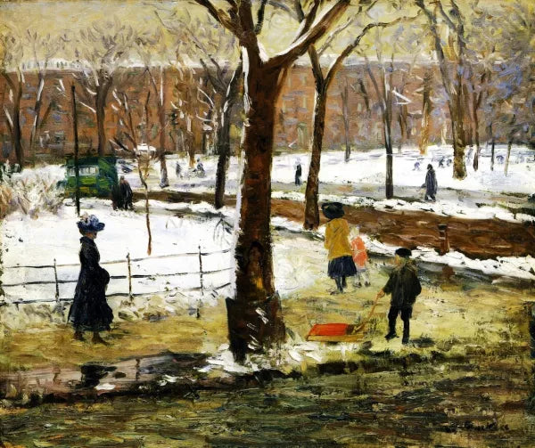 Washington Square, Winter