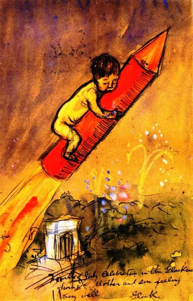 Ira on a Rocket