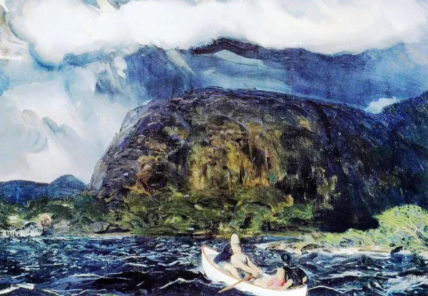 In a Rowboat