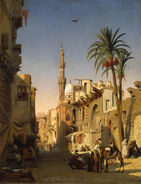 Ezbekiyah Street in Cairo