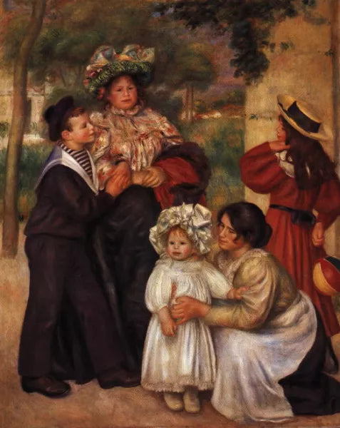La famille de l'artiste