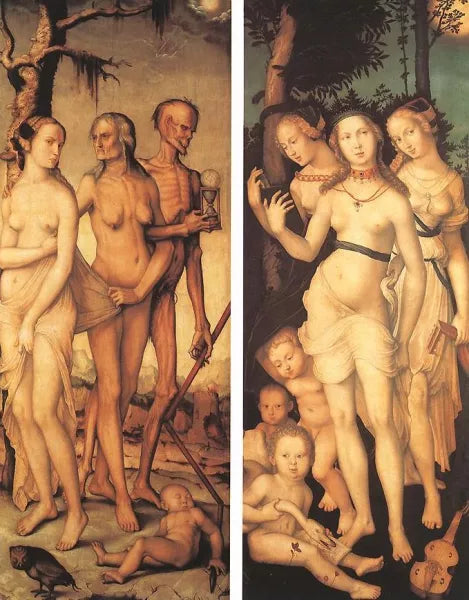 Three Ages of Man and Three Graces
