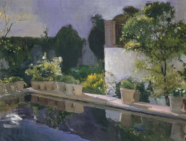 Reservoir at the Alcazar in Seville