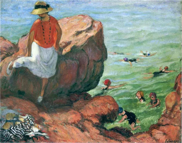 On the Cliffs at Agay