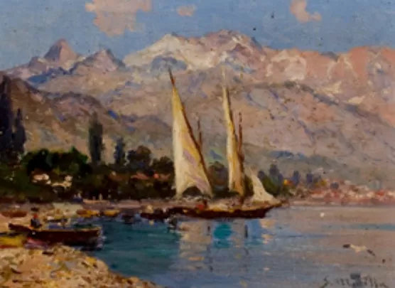 Marina con Veleros