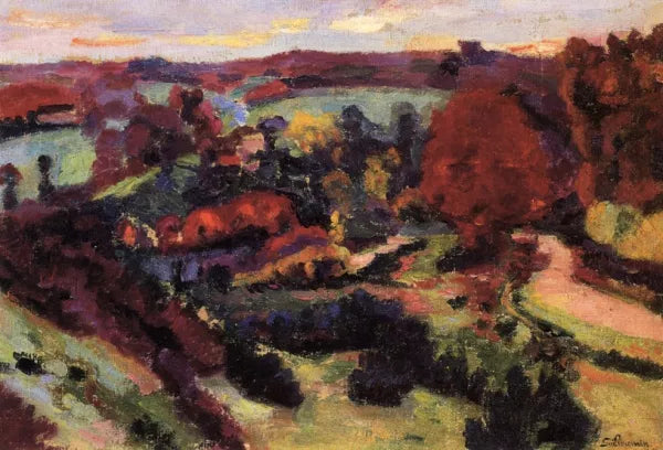 Crozant in Autumn