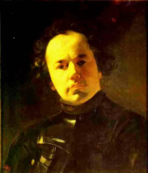 Portrait of Ya. F. Yanenko with Armour