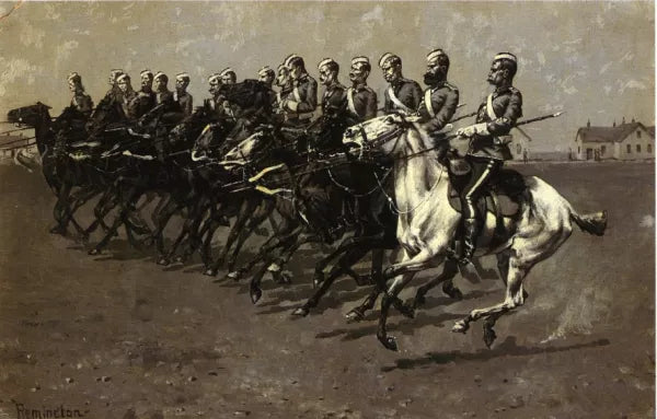 The Canadian Mounted Police on a Musical Ride - Charge