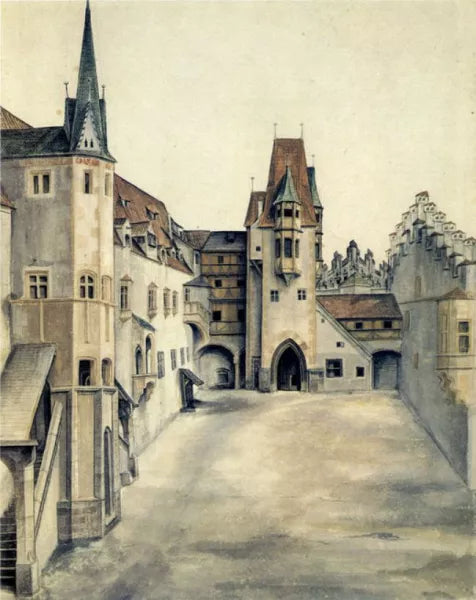 Courtyard of the Former Castle in Innsbruck