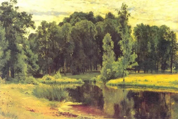 Pond in an Old Park