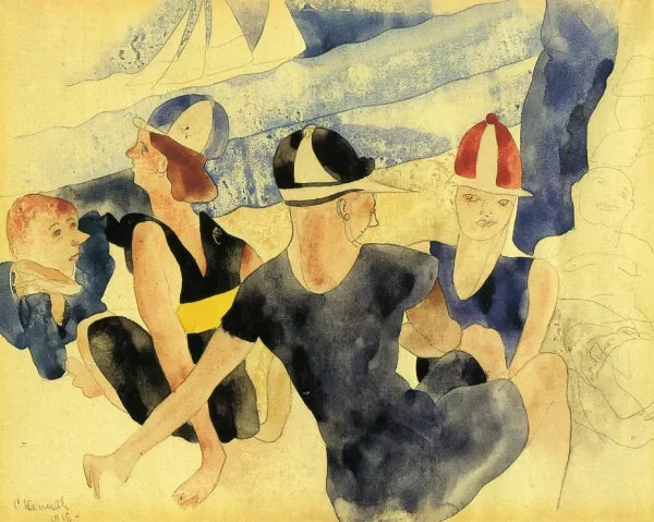 Figures o Beach - Gloucester