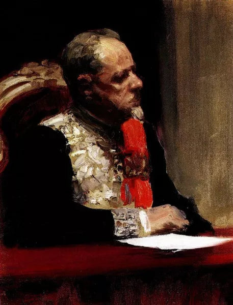 Portrait of Minister of Ways of Communication and Member of State Council, Prince Mikhail Ivanovich Khilkov Study