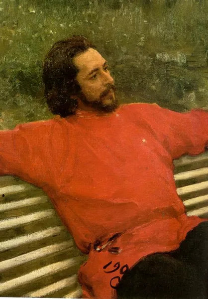 Portrait of the Author Leonid Andreev