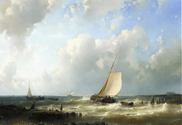 Fishing Boats Setting Out