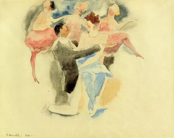 In Vaudeville: Man and Woman with Chorus