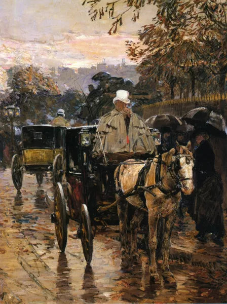 Hackney Carriage Rue Bonaparte also known as Fiacre Rue Bonaparte