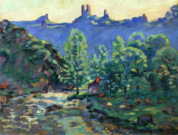 The Moulin Brigand, Ruins of Chateau de Crozant