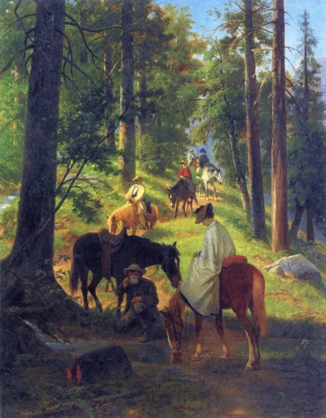 The Return from Glacier Point