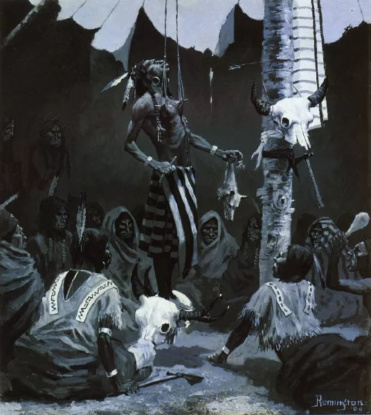 Mandan Initiation Ceremony the Sundance