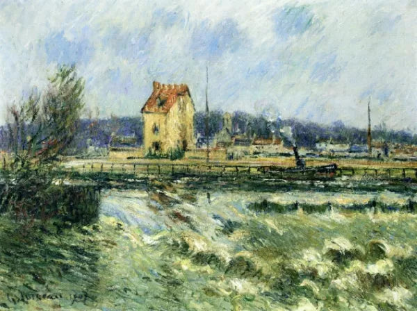 Waterfall at St. Martin, Pontoise