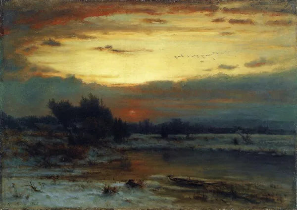 Winter, Close of Day also known as A Winter Day