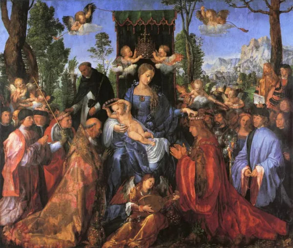 The Altarpiece of the Rose Garlands