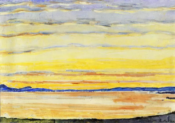 Sunset on Lake Geneva