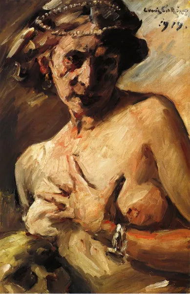 The Magdalene with Pearls in Her Hair
