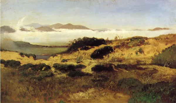 Sand Dunes and Fog, San Francisco