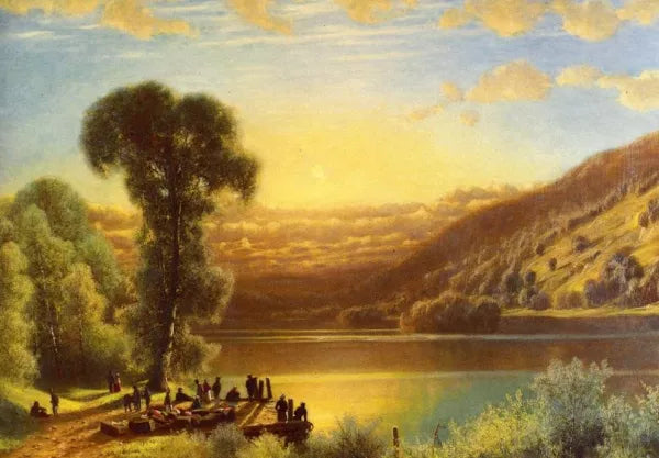 Sunset in The Androsgoccin Valley, Maine