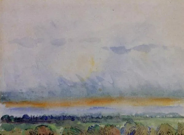 Eragny, Sunset