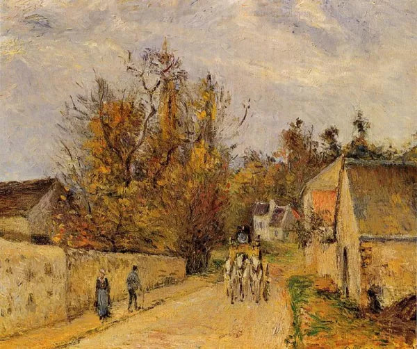 The Stage on the Road from Ennery to l'Hermigate, Pontoise