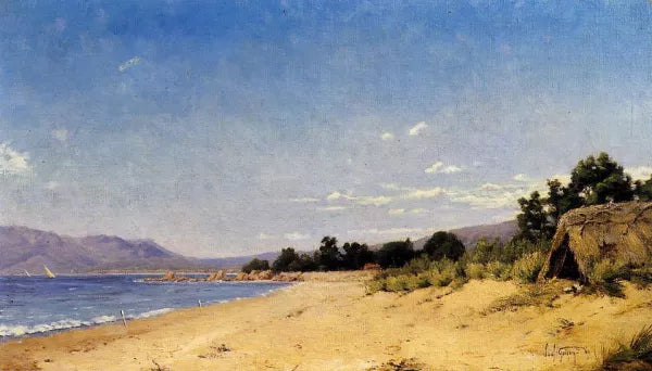 Hut by the Seashote
