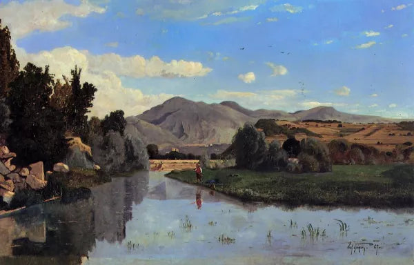 The Aiguebrun River at Lourmarin