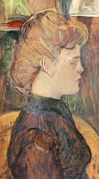 The Painter's Model Helene Vary in the Studio