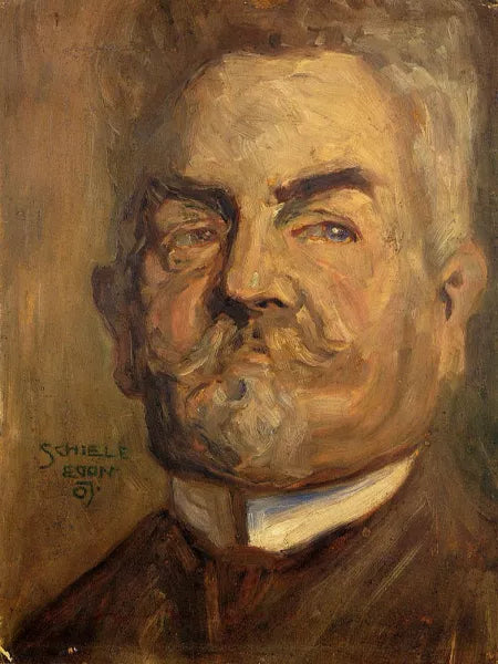 Portrait of Leopold Czihaczek also known as Head of a Bearded Man I