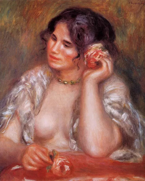 Gabrielle with a Rose
