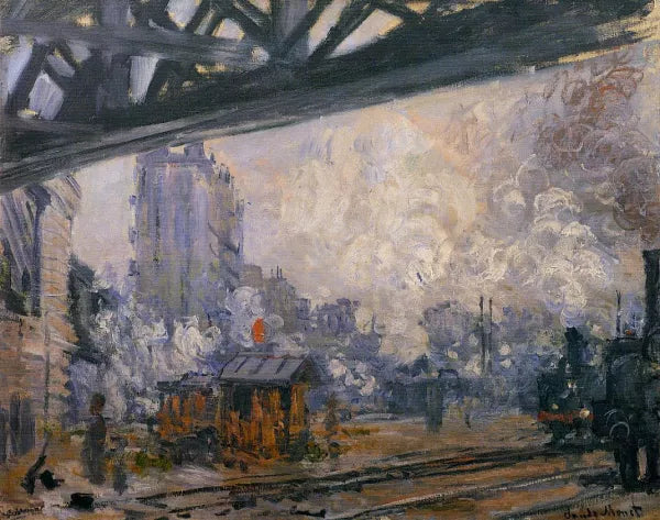 Exterior View of the Saint-Lazare Station