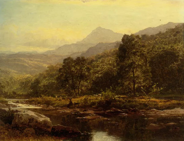 Island on the Llugwy Curig