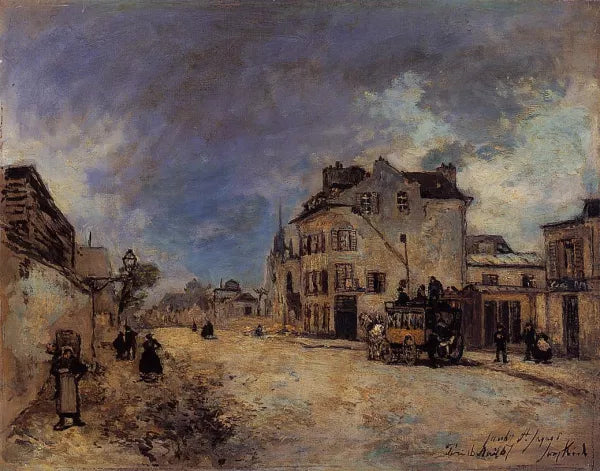 Faubourg Saint-Jacques, the Stagecoach