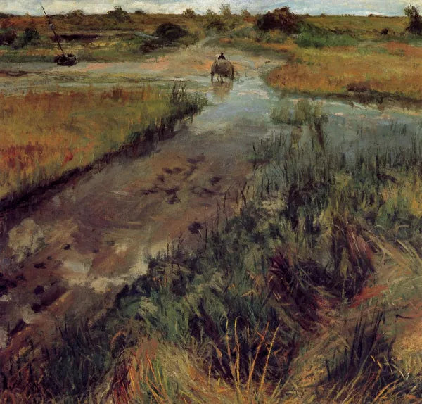 Swollen Stream at Shinnecock