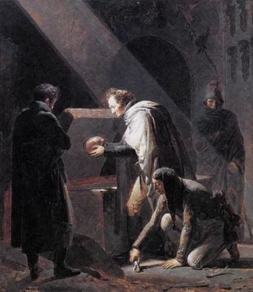 Vivant Denon Replacing El Cid's Remains in their Tombs