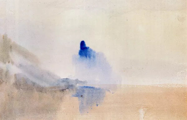 Study of a Castle by a Lake