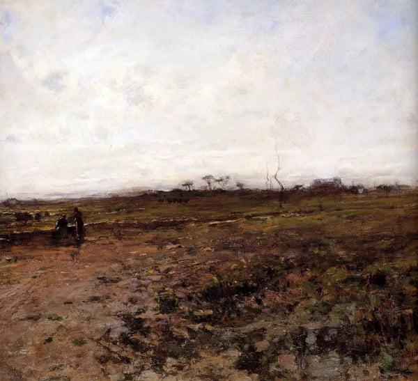 Landscape with Two Peasant Women